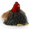 Peluche Poule Tout autour du monde (28 cm)
