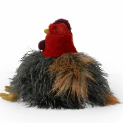 Peluche Poule Tout autour du monde (28 cm)