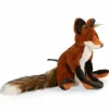 Peluche Renard Tout autour du monde (35 cm)