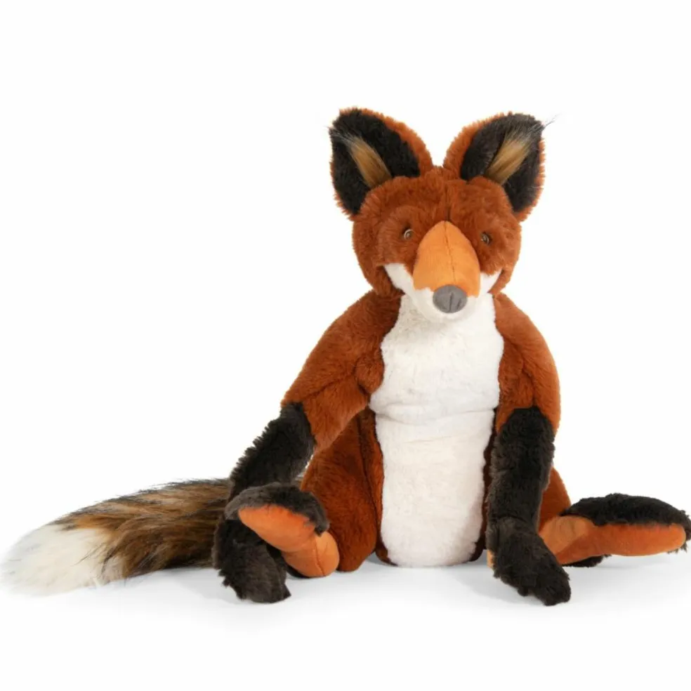 Peluche Renard Tout autour du monde (35 cm)