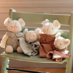 Peluche souris Poppy Mousse (25 cm)