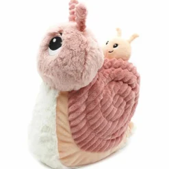 Peluche Speedou l'escargot maman et bébé rose (25 cm)