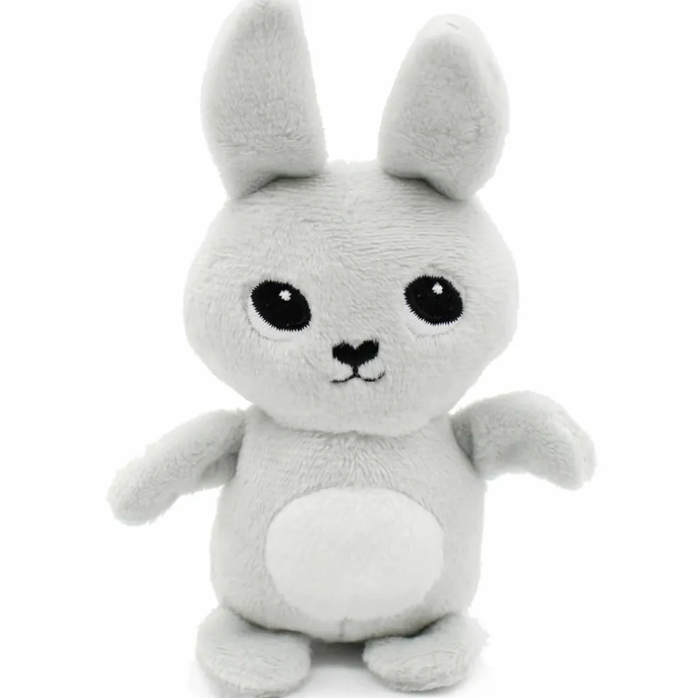 Peluche Toudou maman et bébé Les Ptipotos Gris clair (25 cm)
