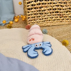 Peluche Trésors Marins Bernard l'Hermite (27 cm)