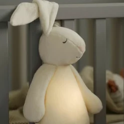 Peluche veilleuse lapin magique Cream 2.0