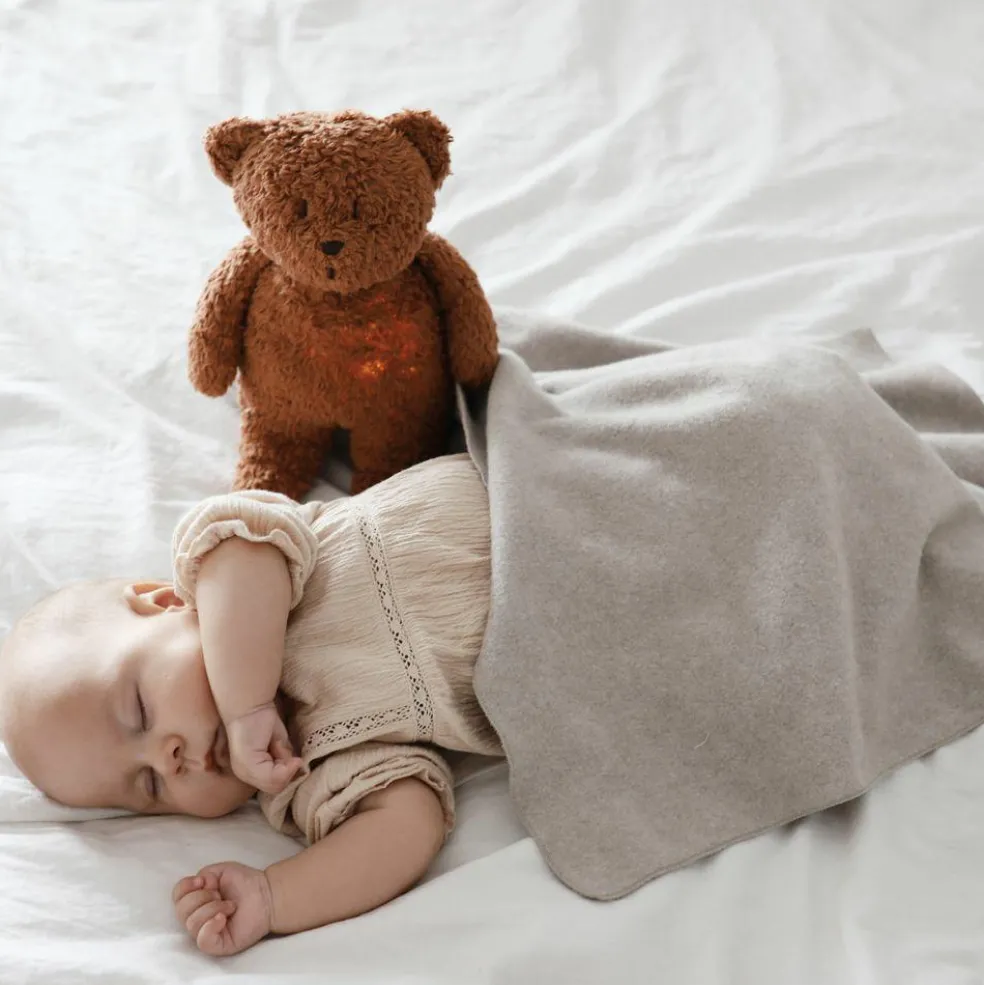 Peluche veilleuse Ours caramel 2.0