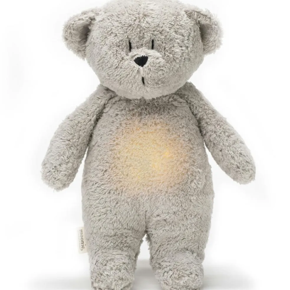 Peluche veilleuse Ours gris minéral 2.0