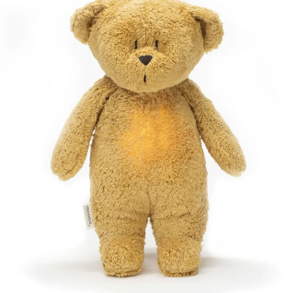 Peluche veilleuse Ours miel