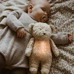 Peluche veilleuse Ours sable 2.0