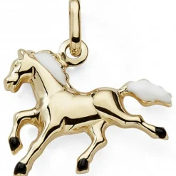 Pendentif Cheval (or jaune 375°)