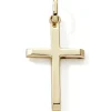 Pendentif Croix (or jaune 9 carats)