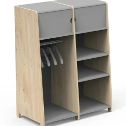 Penderie Asymetry Montessori (coloris au choix)