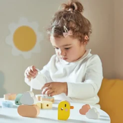 Perles à enfiler Oiseaux Sweet Cocoon (21 pièces)