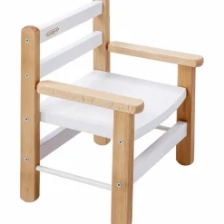 Petit fauteuil avec accoudoirs Juliette Hybride blanc