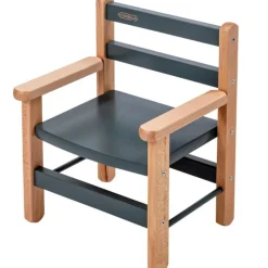 Petit fauteuil avec accoudoirs Juliette Hybride kaki