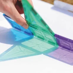 Petit kit de construction magnétiques couleur pastel (36 pièces)