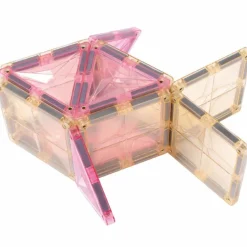 Petit kit de construction magnétiques couleur pastel (36 pièces)