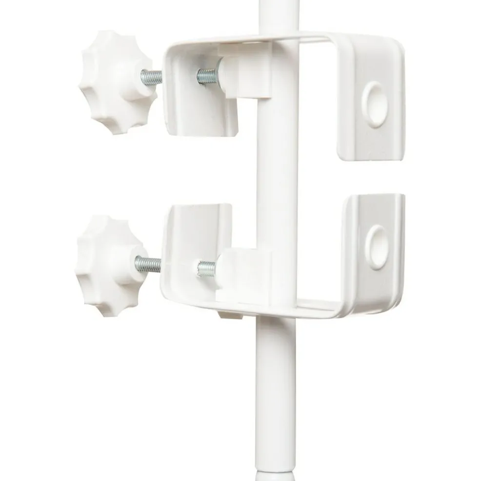 Petite flèche de lit fixation par clip Blanche