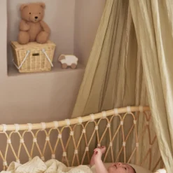 Petite flèche de lit fixation par clip Blanche