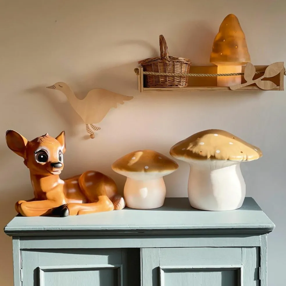 Petite lampe veilleuse champignon Mokka