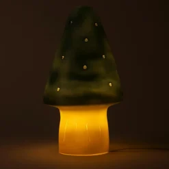 Petite lampe veilleuse champignon Naturel Bleu Sacrelle