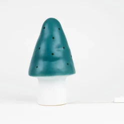 Petite lampe veilleuse champignon Naturel Bleu Sacrelle