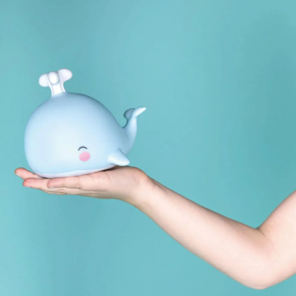 Petite veilleuse baleine (13 cm)