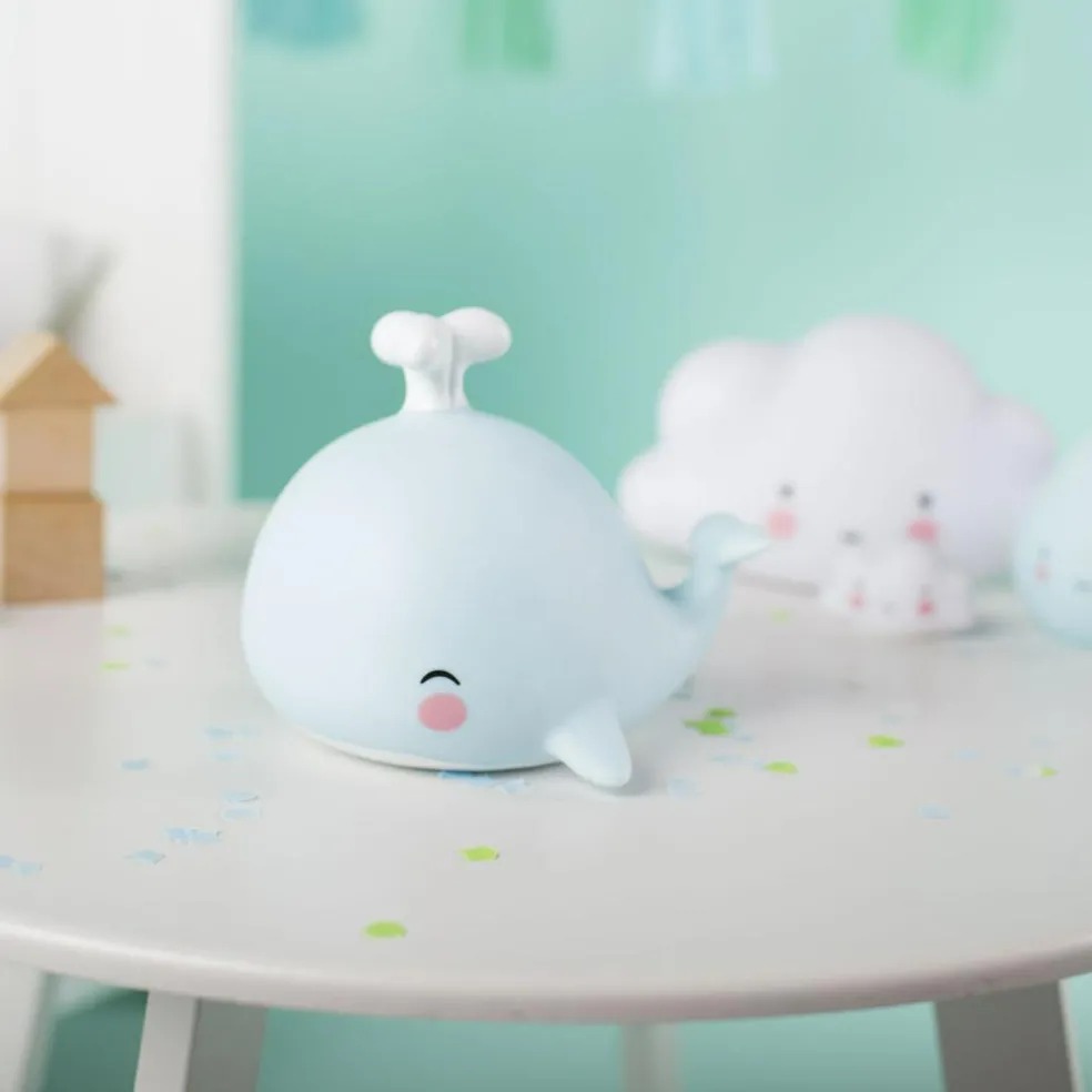 Petite veilleuse baleine (13 cm)