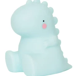 Petite veilleuse dinosaure bleu (12 cm)