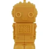 Petite veilleuse Robot jaune doré (13 cm)