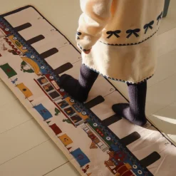 Piano textile d'apprentissage pour enfant