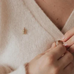 Pins Mon Petit Poids personnalisable (plaqué or jaune)