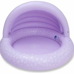 Piscine enfant avec auvent Léopard lila (100 cm)