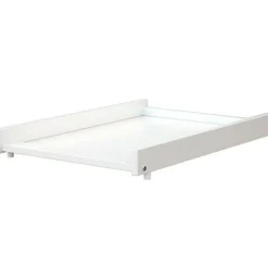 Plan à langer amovible en bois de hêtre Essentiel blanc