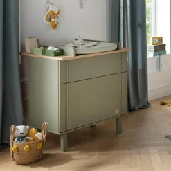 Plan à langer pour commode Eleonore kaki
