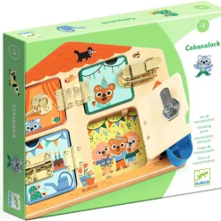 Planche à cadenas en bois Cabanalock