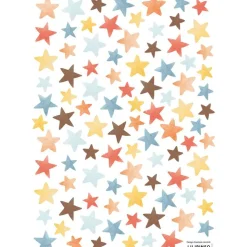 Planche de stickers A3 Colorful Stars