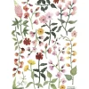 Planche de stickers A3 fleurs Queyran