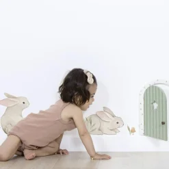 Planche de stickers A3 Les lièvres