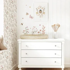 Planche de stickers A3 Papillons et insectes