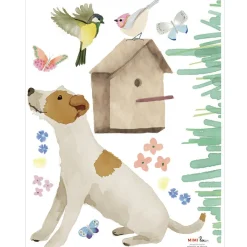 Planche stickers Mon Jardin (35 x 45 cm)