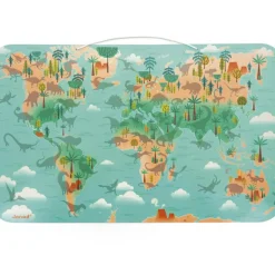 Planisphère magnétique Dino (50 pièces)