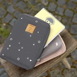 Pochette carnet de santé Casual Universe anthracite