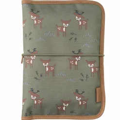 Pochette de change Faon olive