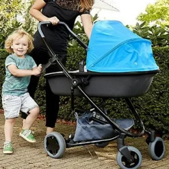 Poignée pour poussette Loopie bleu