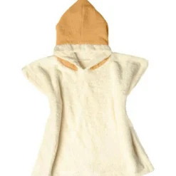 Poncho de bain caramel (2-4 ans)