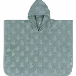 Poncho de bain en éponge Miffy Jacquard Sea Green (1-4 ans)