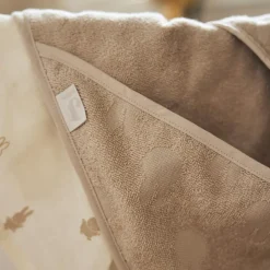 Poncho de bain Miffy Jacquard Nougat (1-4 ans)