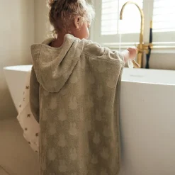 Poncho de bain Miffy Jacquard Olive Green (1-4 ans)