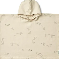 Poncho de bain Roomie Dog sandy (1-2 ans)